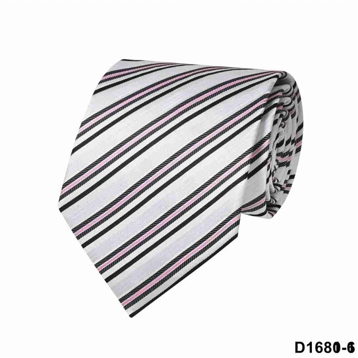 Mixed Jacquard Stripe Tie